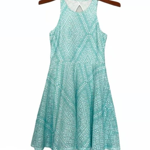 𝅺Aeropostale Skater Dress XL Sleeveless Open Back - Picture 1 of 6